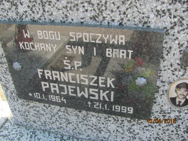 Franciszek Pajewski 1964 Prabuty - Grobonet - Wyszukiwarka osób pochowanych