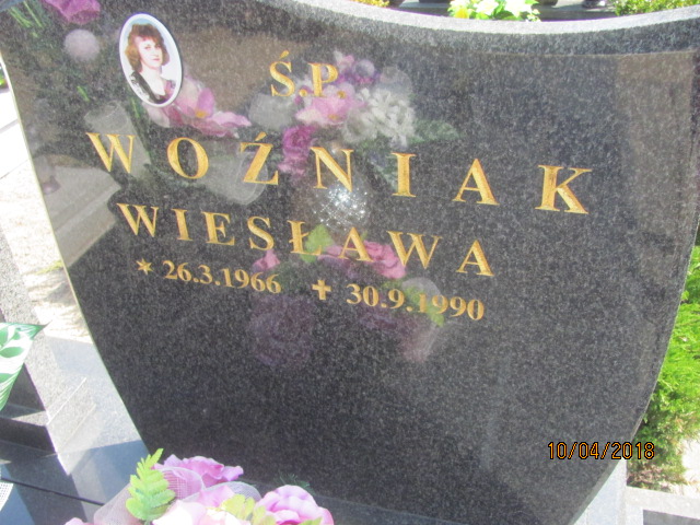 Wiesława Woźniak 1966 Prabuty - Grobonet - Wyszukiwarka osób pochowanych