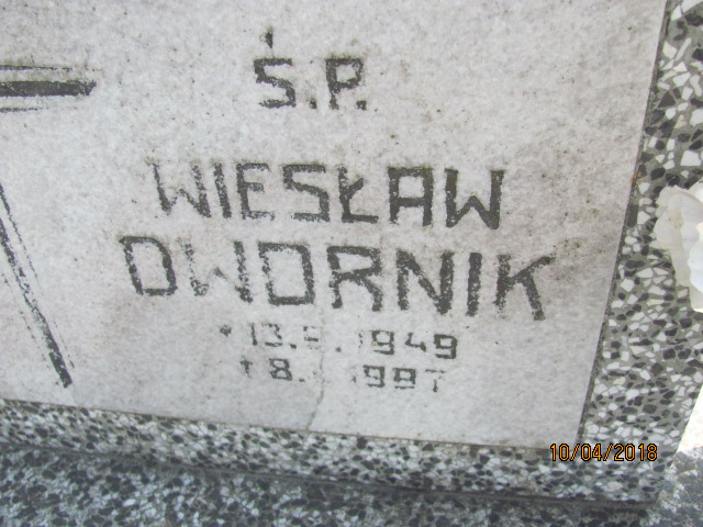 Wiesław Dwornik 1949 Prabuty - Grobonet - Wyszukiwarka osób pochowanych