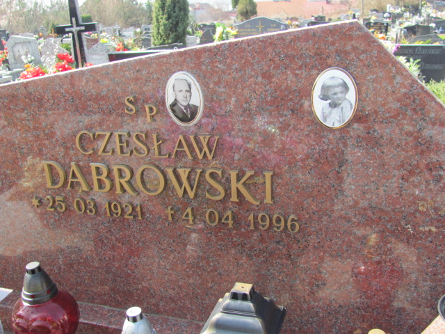 Czesław Dąbrowski 1921 Prabuty - Grobonet - Wyszukiwarka osób pochowanych