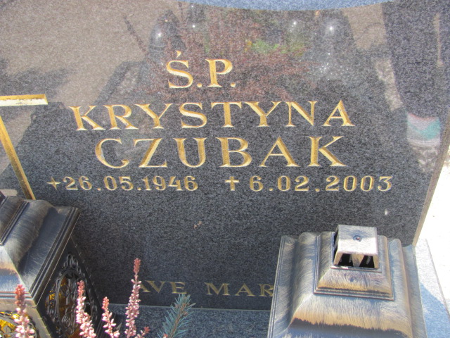 Ryszard Czubak 1945 Prabuty - Grobonet - Wyszukiwarka osób pochowanych