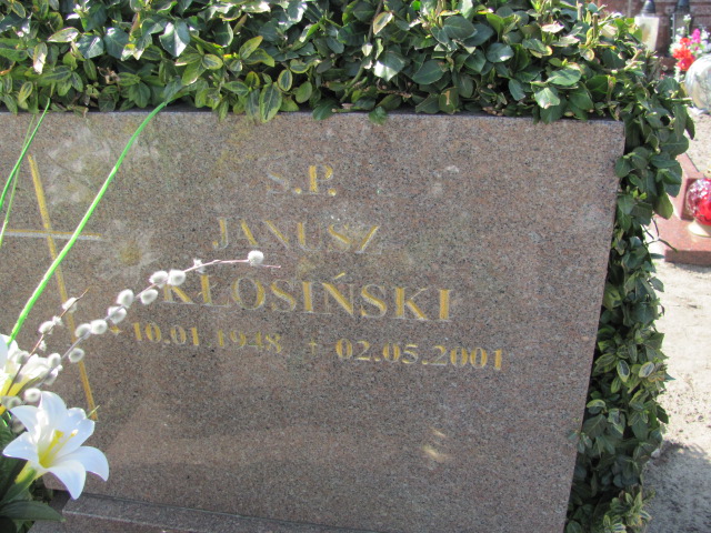 Janusz Kłosiński 1948 Prabuty - Grobonet - Wyszukiwarka osób pochowanych