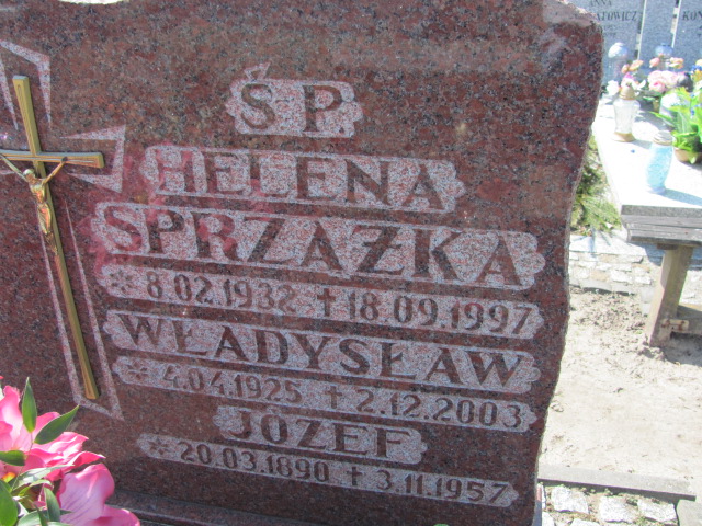 Władysław Sprzążka 1925 Prabuty - Grobonet - Wyszukiwarka osób pochowanych