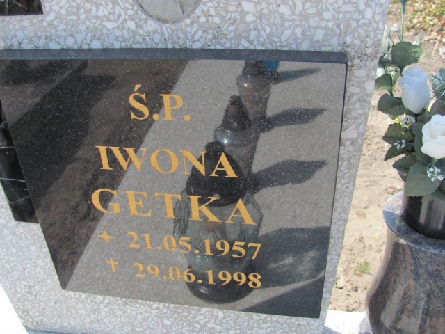 Iwona Getka 1951 Prabuty - Grobonet - Wyszukiwarka osób pochowanych