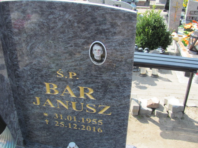 Janusz Bar 1955 Prabuty - Grobonet - Wyszukiwarka osób pochowanych