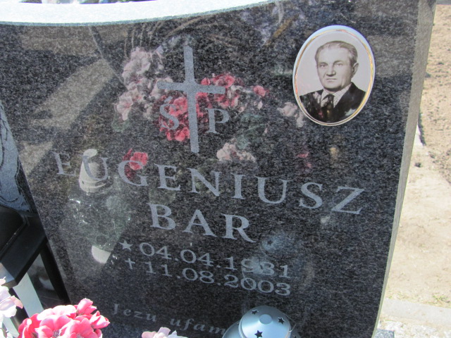 Eugeniusz Bar 1931 Prabuty - Grobonet - Wyszukiwarka osób pochowanych