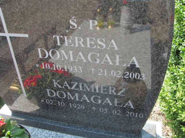 Kazimierz Domagała 1929 Prabuty - Grobonet - Wyszukiwarka osób pochowanych