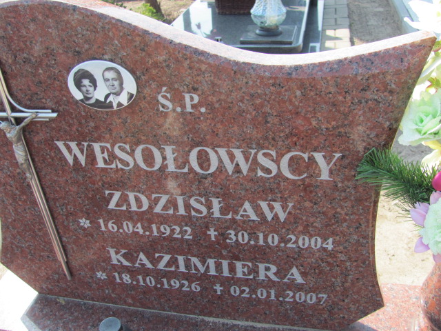 Zdzisław Wesołowski 1922 Prabuty - Grobonet - Wyszukiwarka osób pochowanych