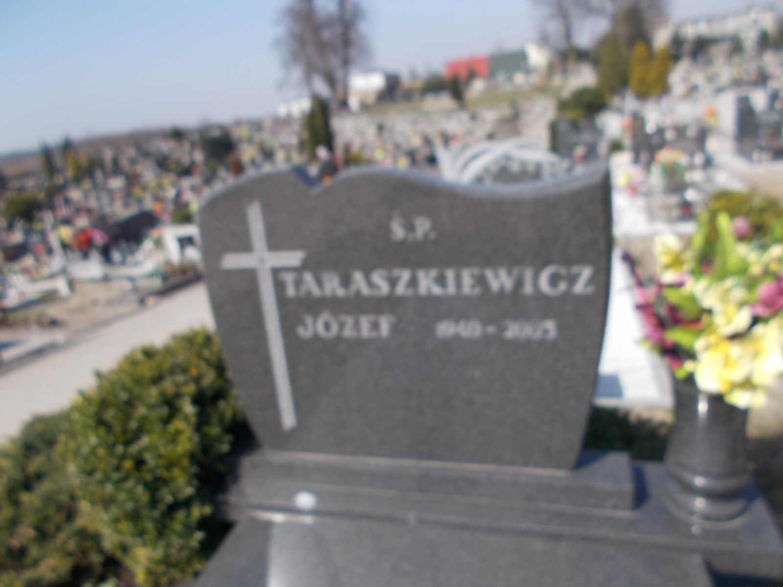 Józef Taraszkiewicz 1940 Prabuty - Grobonet - Wyszukiwarka osób pochowanych