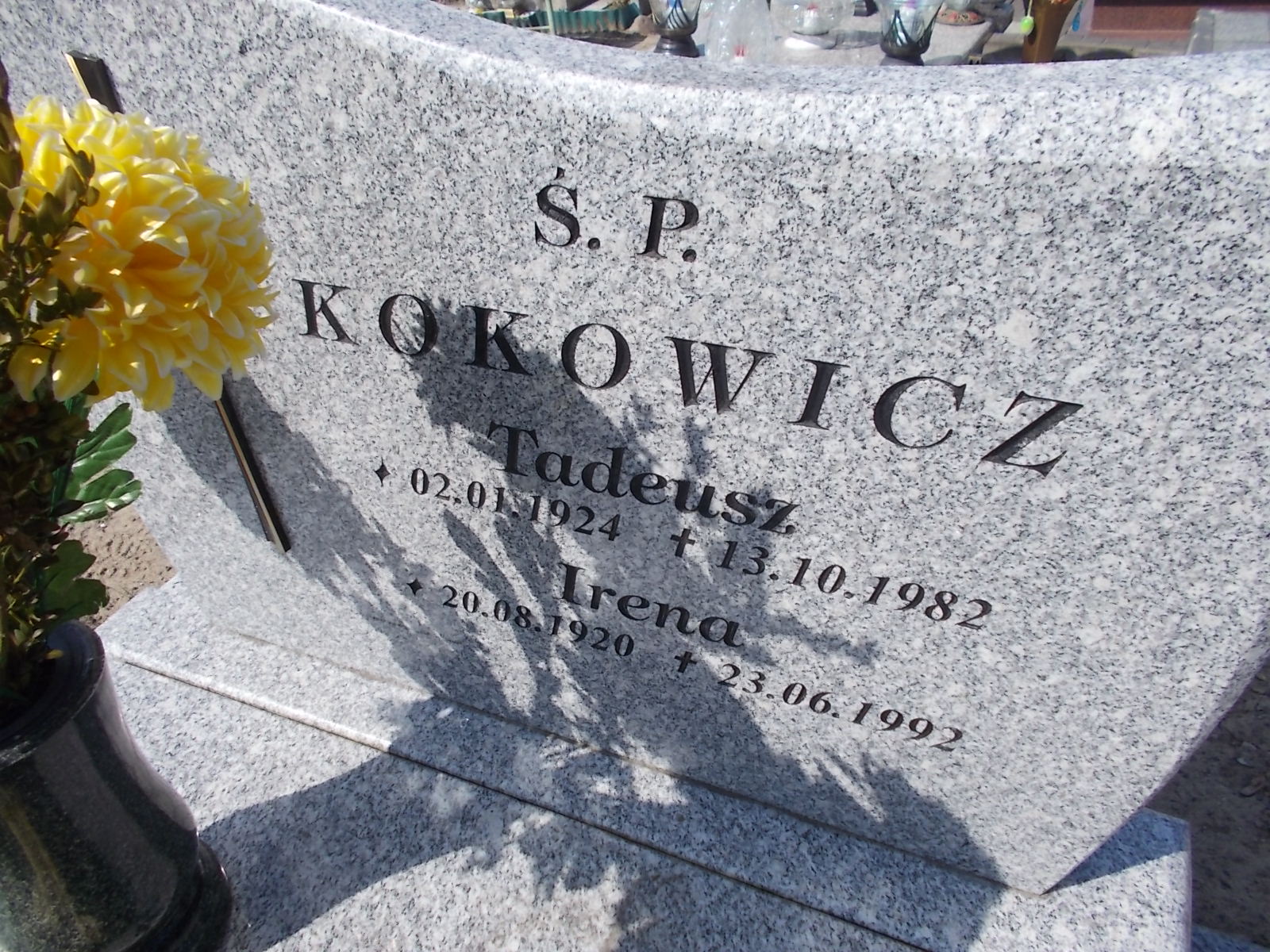 Jan Kokowicz 1951 Prabuty - Grobonet - Wyszukiwarka osób pochowanych