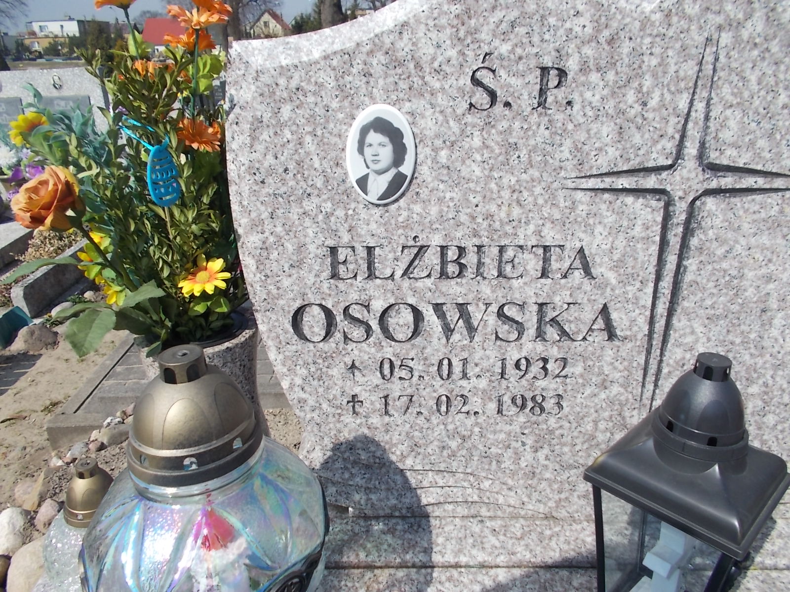 Elżbieta Osowska 1932 Prabuty - Grobonet - Wyszukiwarka osób pochowanych