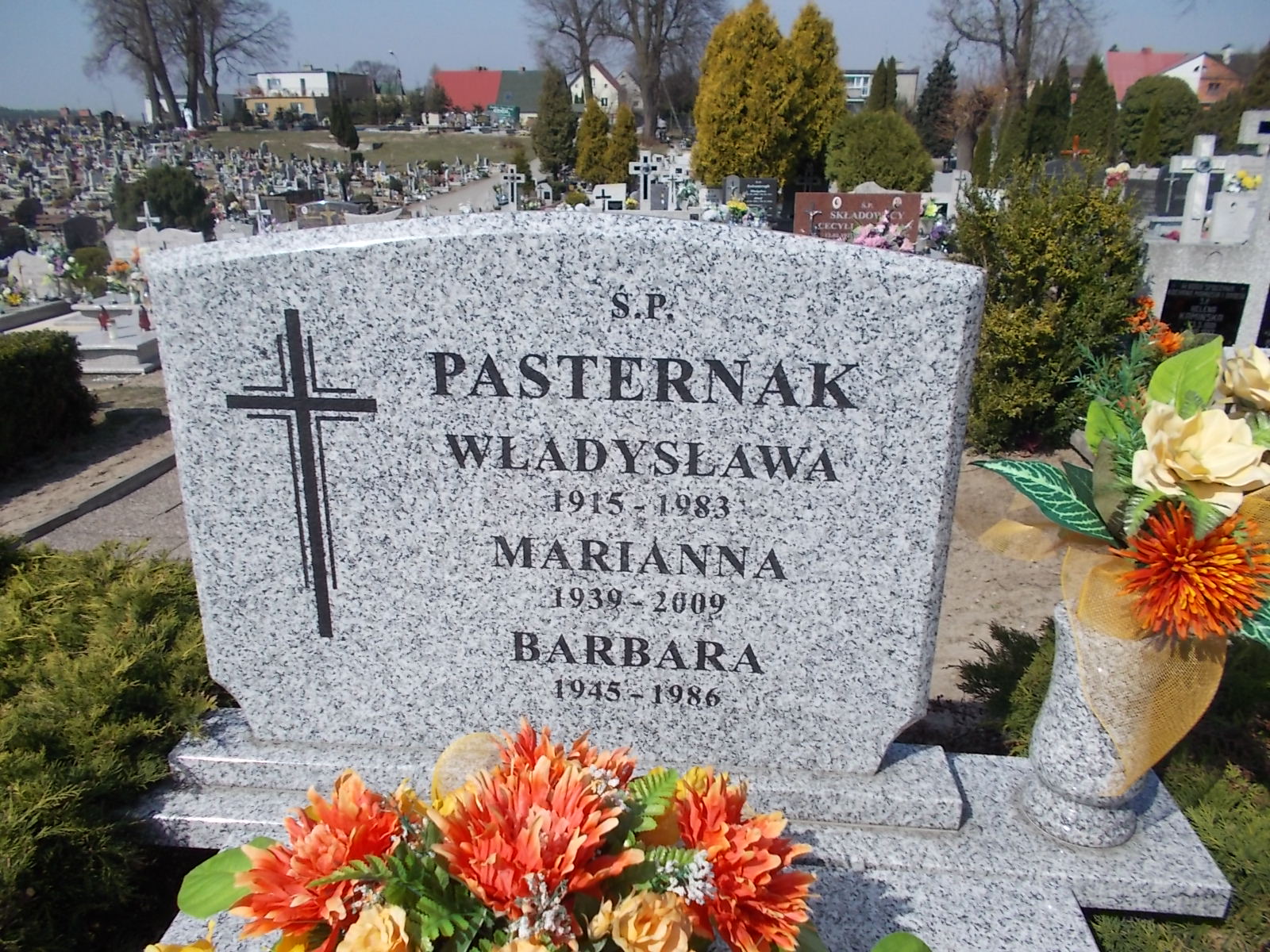 Barbara Pasternak 1945 Prabuty - Grobonet - Wyszukiwarka osób pochowanych