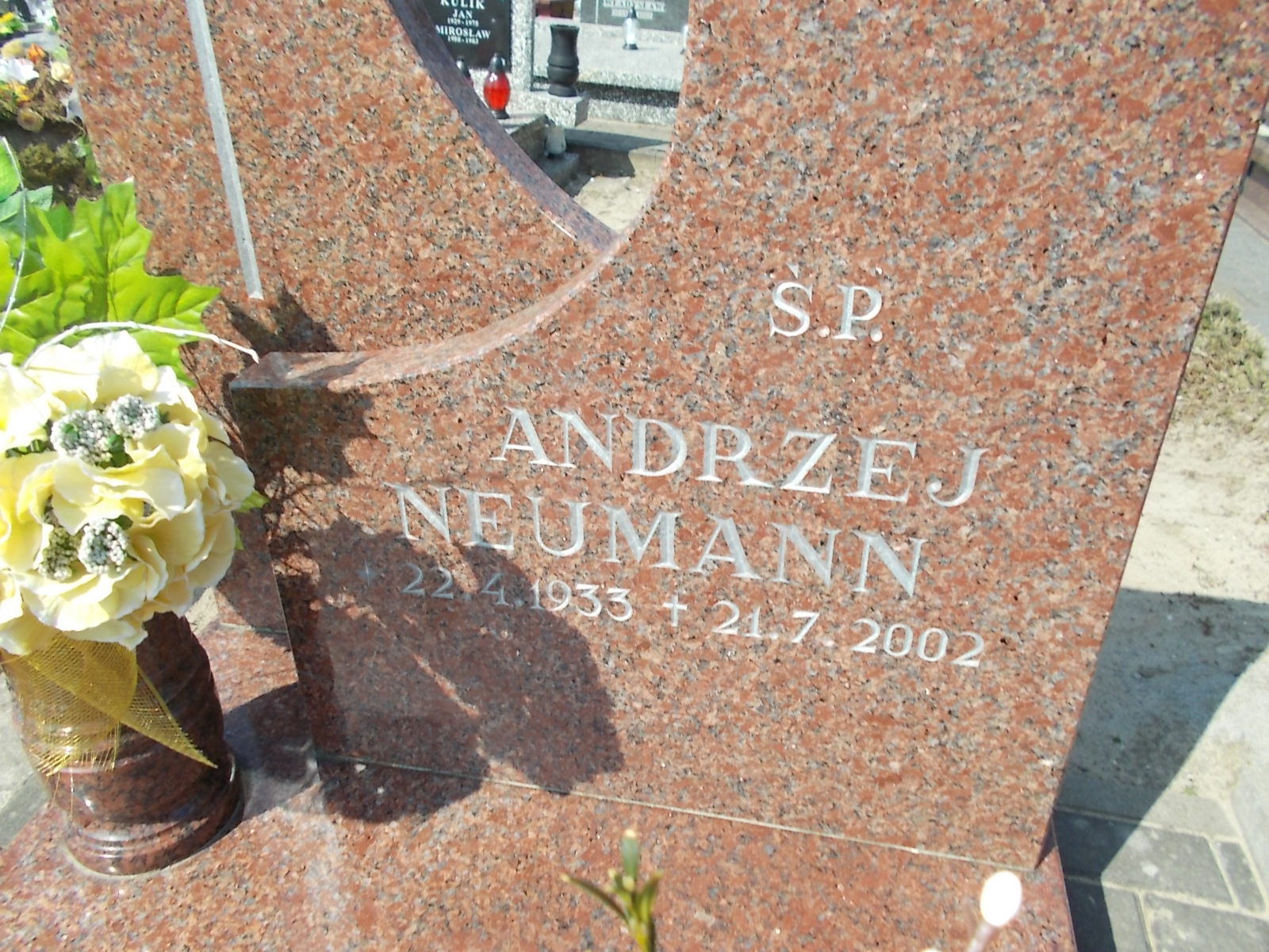 Andrzej Neumann 1933 Prabuty - Grobonet - Wyszukiwarka osób pochowanych