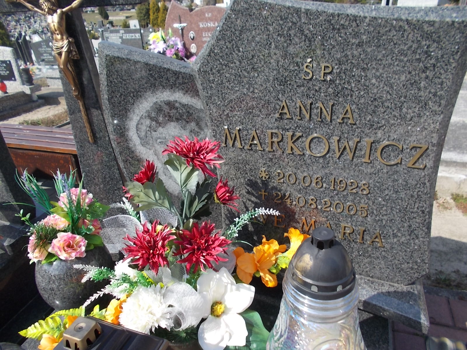 Anna Markowicz 1928 Prabuty - Grobonet - Wyszukiwarka osób pochowanych