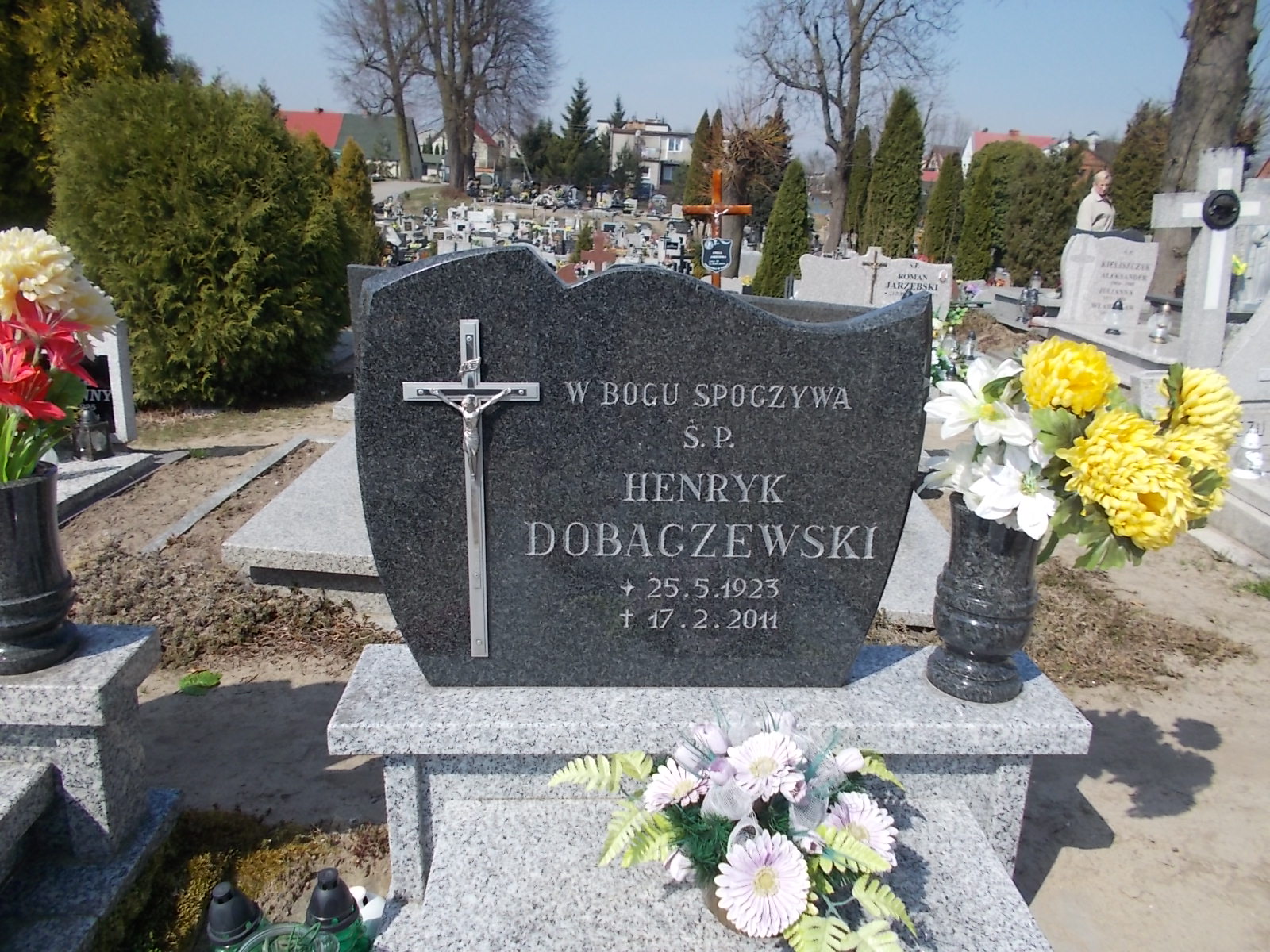 Henryk Dobaczewski 1923 Prabuty - Grobonet - Wyszukiwarka osób pochowanych