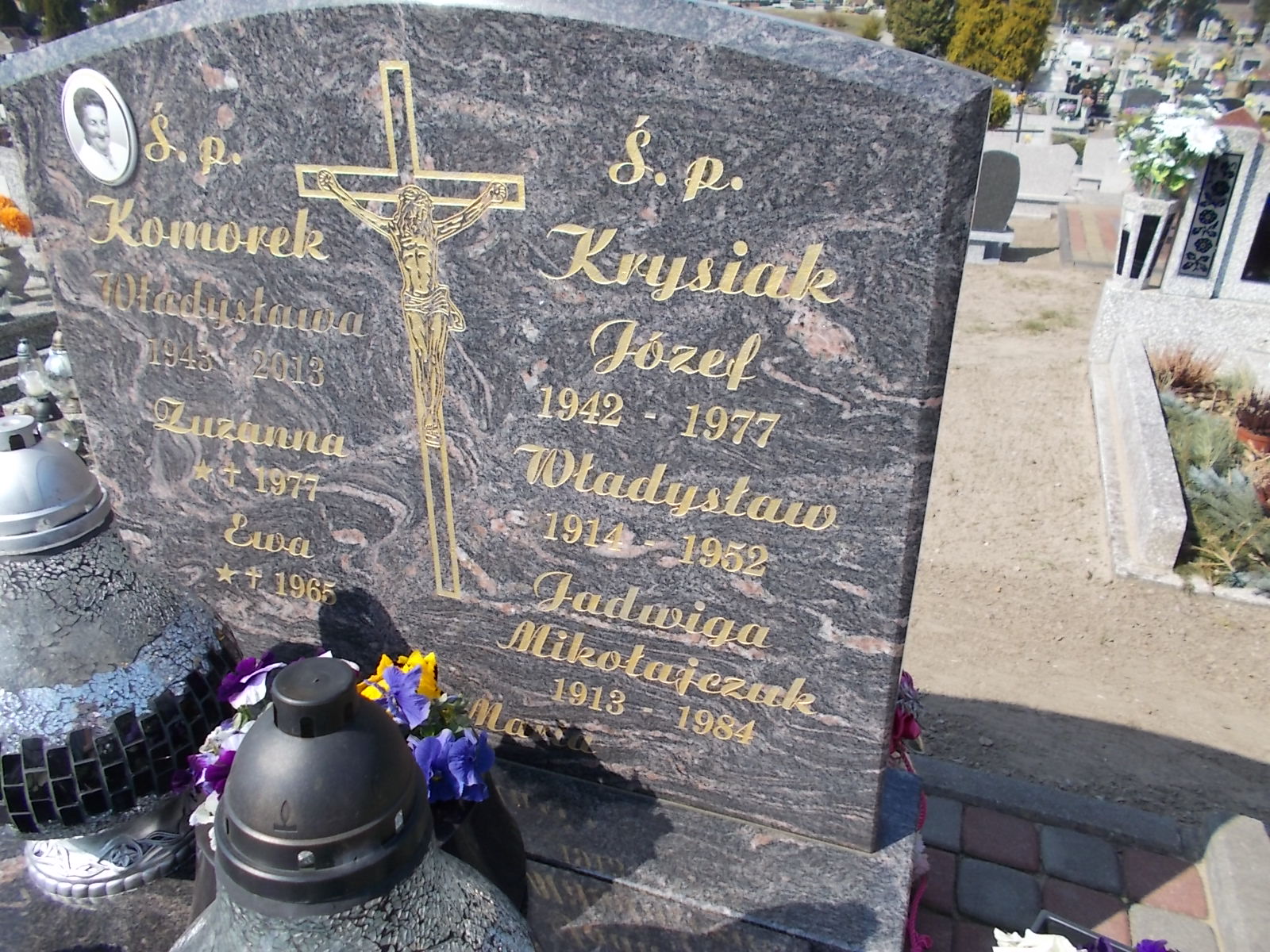 Zuzanna Komorek 1977 Prabuty - Grobonet - Wyszukiwarka osób pochowanych