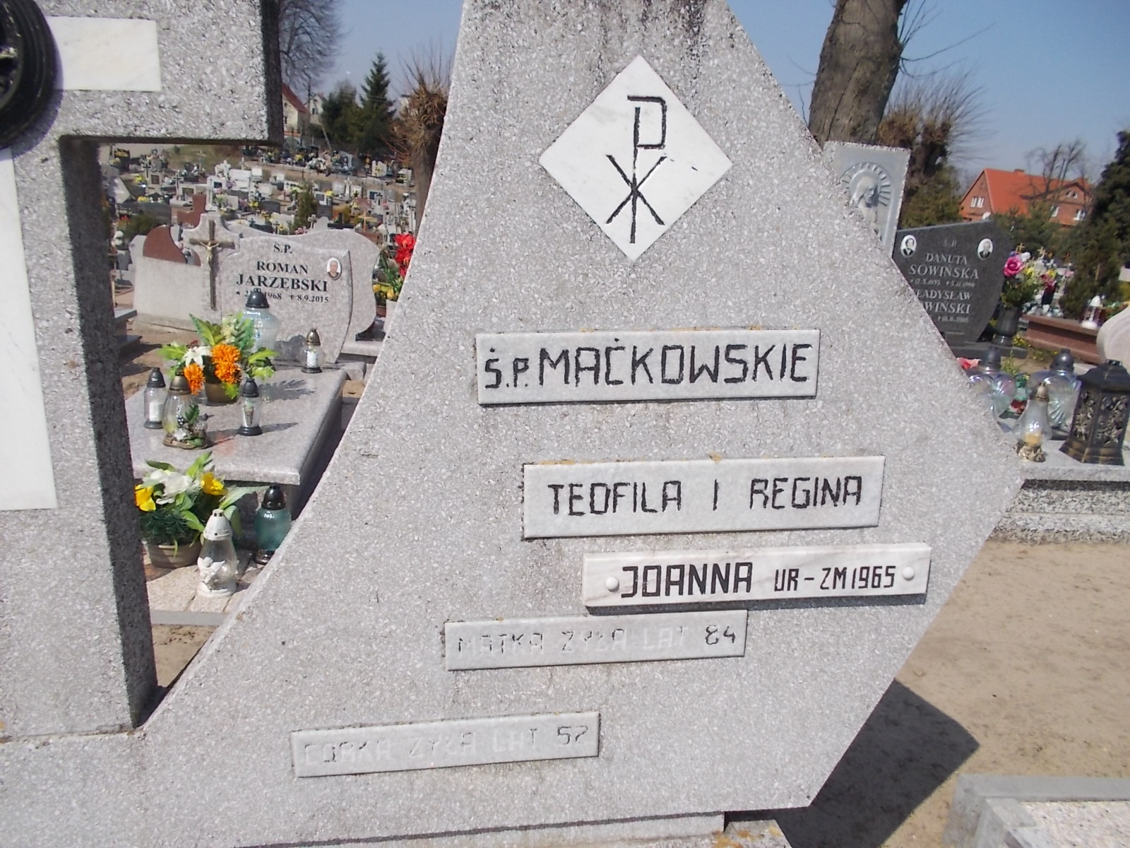 Teofila Maćkowska 1907 Prabuty - Grobonet - Wyszukiwarka osób pochowanych