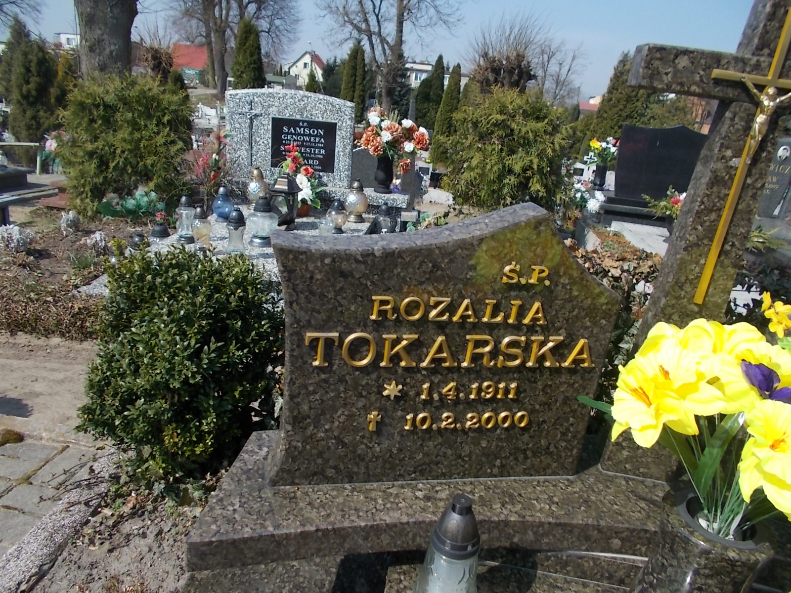 Rozalia Tokarska 1911 Prabuty - Grobonet - Wyszukiwarka osób pochowanych