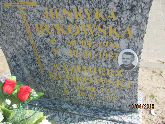 Henryka Bukowska 1934 Prabuty - Grobonet - Wyszukiwarka osób pochowanych