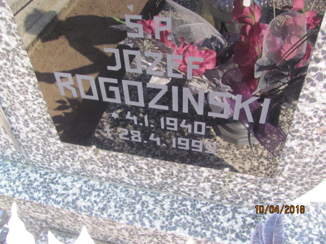 Józef Rogoziński 1940 Prabuty - Grobonet - Wyszukiwarka osób pochowanych