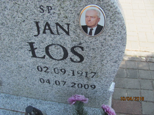 Jan Łoś 1917 Prabuty - Grobonet - Wyszukiwarka osób pochowanych