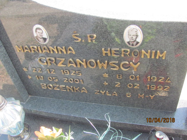 Hieronim Grzanowski 1924 Prabuty - Grobonet - Wyszukiwarka osób pochowanych