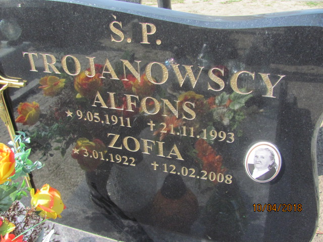 Alfons Trojanowski 1911 Prabuty - Grobonet - Wyszukiwarka osób pochowanych