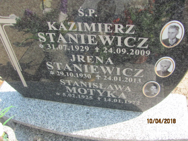Kazimierz Staniewicz 1929 Prabuty - Grobonet - Wyszukiwarka osób pochowanych