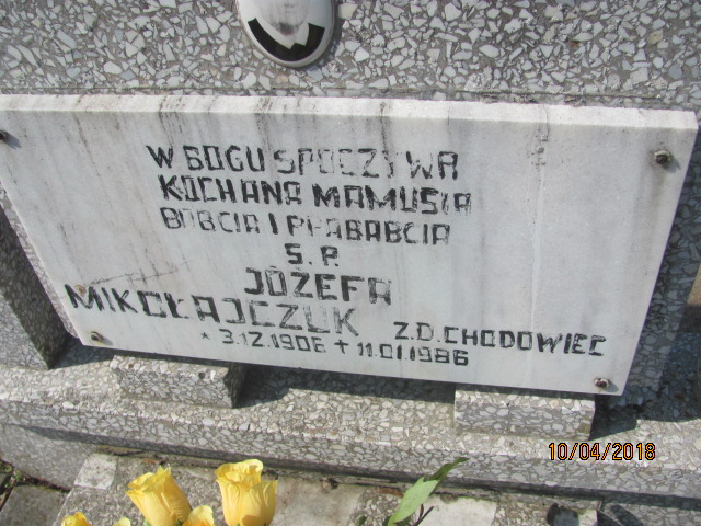 Józefa Mikołajczuk 1906 Prabuty - Grobonet - Wyszukiwarka osób pochowanych