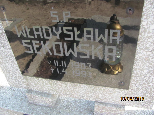 Władysława Sękowska 1903 Prabuty - Grobonet - Wyszukiwarka osób pochowanych