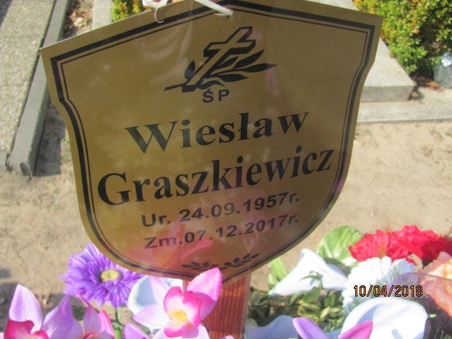 Wiesław Graszkiewicz 1957 Prabuty - Grobonet - Wyszukiwarka osób pochowanych