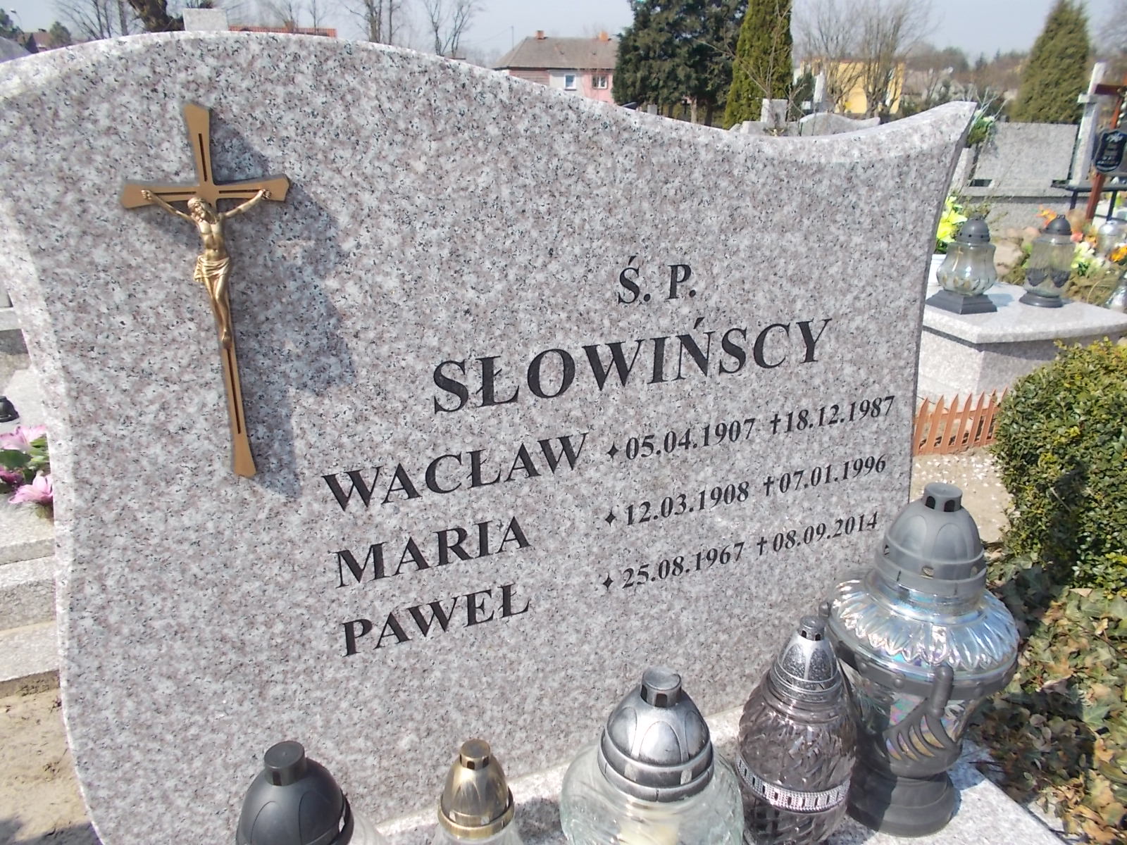 PAWEŁ LUDWIK Słowiński 1967 Prabuty - Grobonet - Wyszukiwarka osób pochowanych