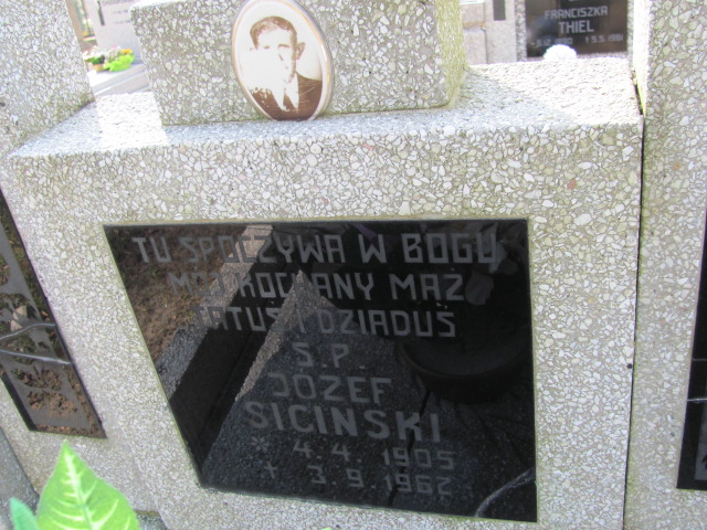 Józef Siciński 1905 Prabuty - Grobonet - Wyszukiwarka osób pochowanych