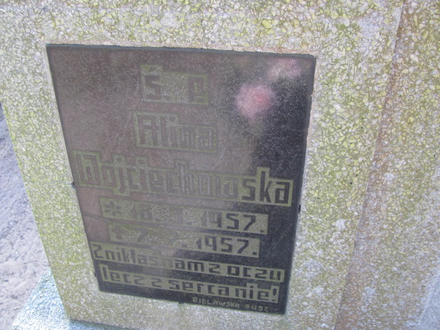 Alina Wojciechowska 1957 Prabuty - Grobonet - Wyszukiwarka osób pochowanych