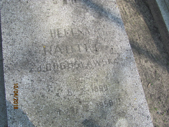 Helena Rabtki  1899 Prabuty - Grobonet - Wyszukiwarka osób pochowanych