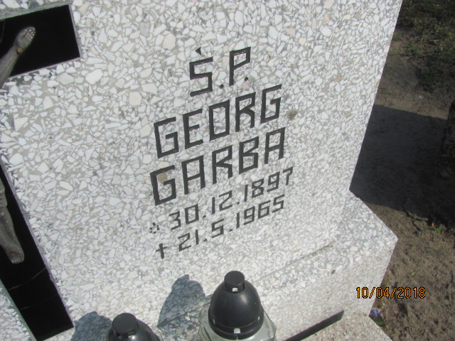 Georg Garba  1897 Prabuty - Grobonet - Wyszukiwarka osób pochowanych