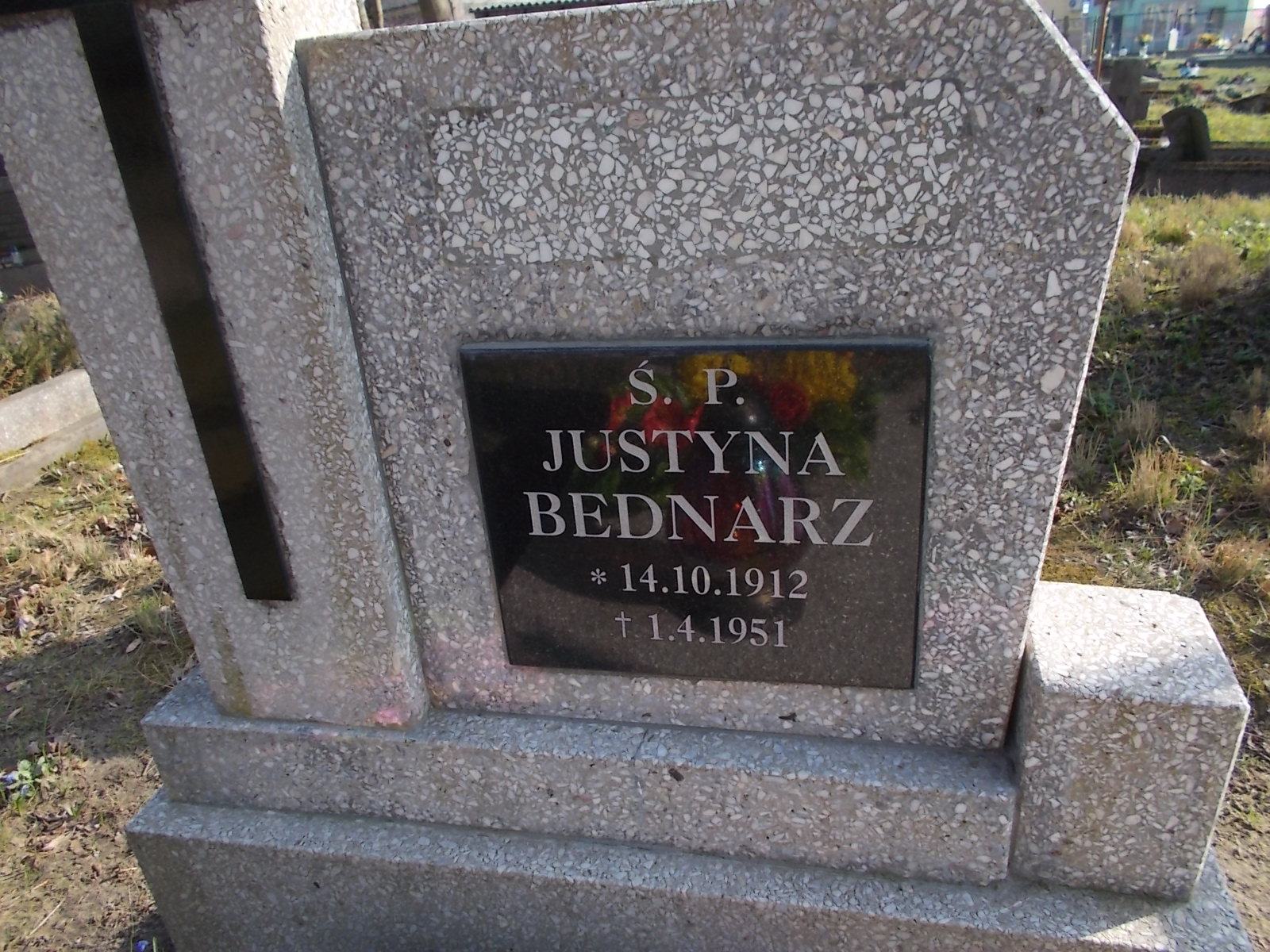 Justyna Bednarz 1912 Prabuty - Grobonet - Wyszukiwarka osób pochowanych