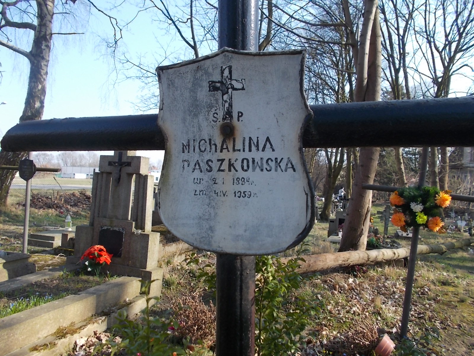 Michalina Paszkowska 1889 Prabuty - Grobonet - Wyszukiwarka osób pochowanych