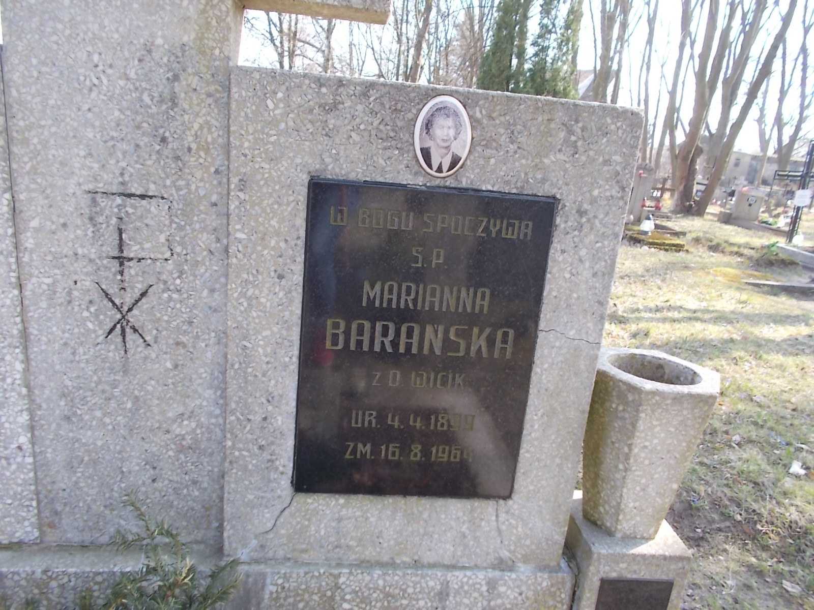 Marianna Barańska 1899 Prabuty - Grobonet - Wyszukiwarka osób pochowanych